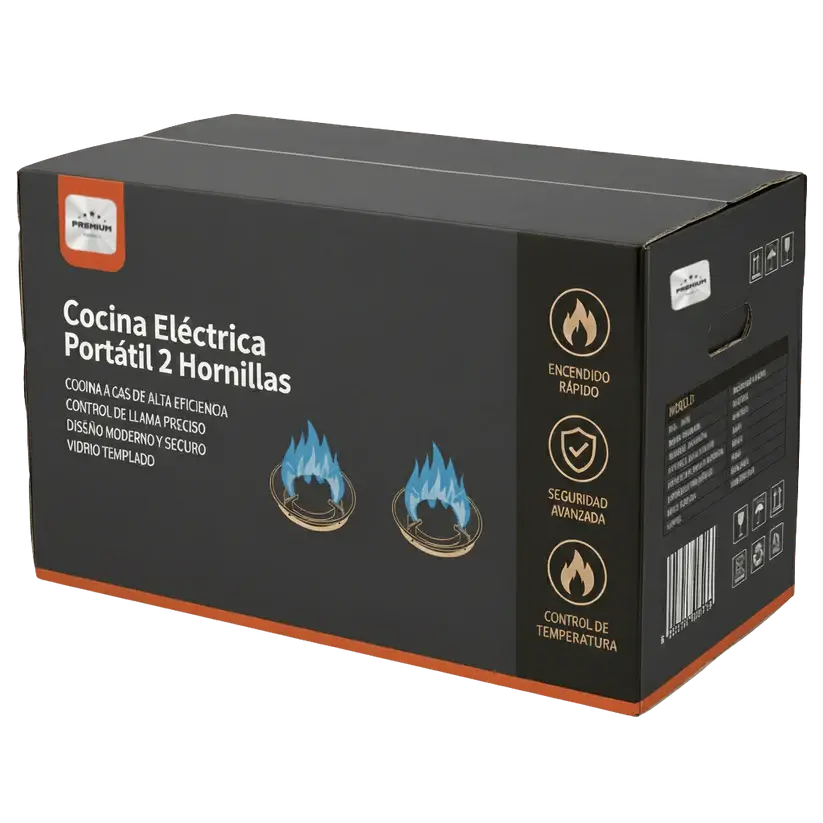 Cocina Eléctrica Portátil 100% eléctrica